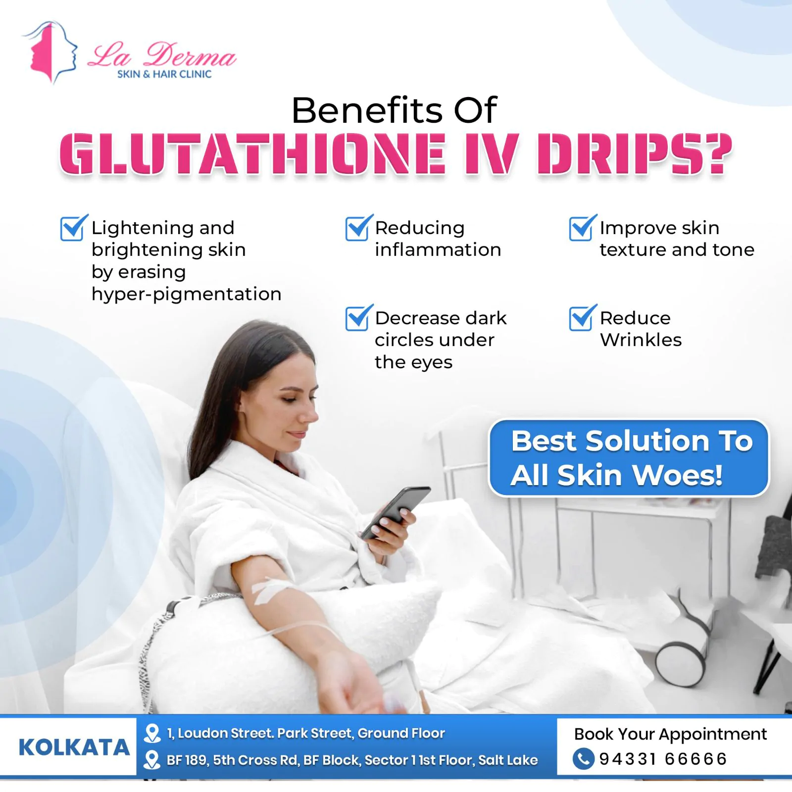 Benefits of Glutathione IV Drips