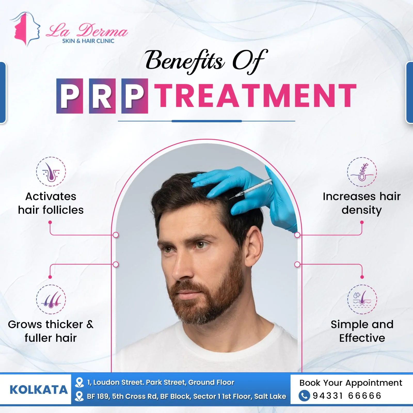 Benefits of PRP Treatment for Hair